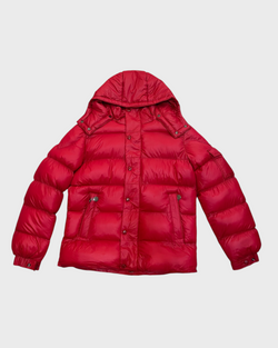 Chaqueta acolchada lisa