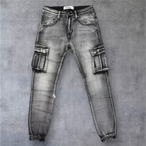 Pantalón jeans tipo jogger