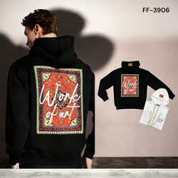 Sudadera con diseño en la parte de la espalda