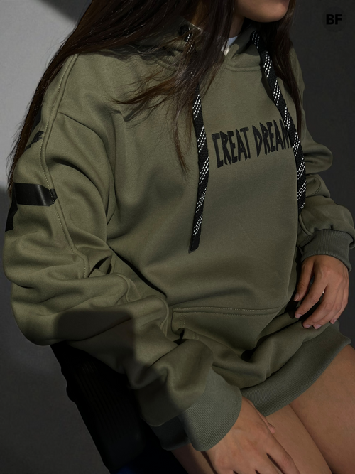 Sudadera oversized con capucha