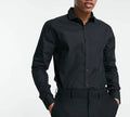 Camisa de algodón elástico