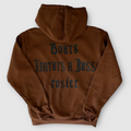 Sudadera con diseño bordado en la espalda